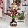image:imageDesign Toscano Illuminated BavarianStyle Holiday Nutcracker Statue