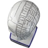 image:imageDesign Toscano SP020 Full Size Phrenology Head Bust Fortune Telling Statue 12 Inch Porcelain WhitePorcelain Phrenology