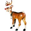 image:imageDesign Toscano Santas Christmas RedNosed Reindeer StatueStanding