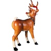 image:imageDesign Toscano Santas Christmas RedNosed Reindeer StatueStanding