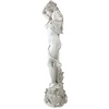 image:imageDesign Toscano Spring Awakening Classic Woman Garden Statue 14 inches wide 40 inches tall Cast Stone Resin Antique Stone Finish