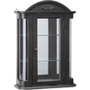 image:imageDesign Toscano Country Tuscan Hardwood Wall Curio Cabinet Ebony BlackBlack Rosedale Hardwood