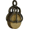 image:imageDesign Toscano Vintage Cast Iron and Wood Wheel Farm Pulley MediumLarge