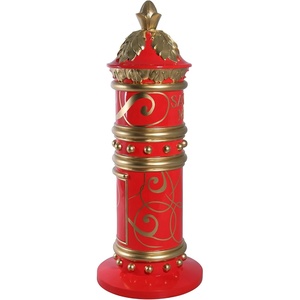 image:imageChristmas Decorations  Santa Claus Giant Christmas Mailbox Holiday Decor  Christmas Cards to the North Pole