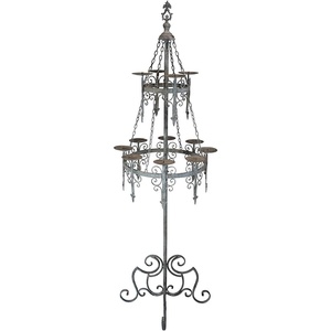image:imageDesign Toscano Malbark Castle Gothic Floor Candelabra 63 Inch