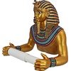 image:imageDesign Toscano A Kinght to Remember Gothic Bath Tissue HolderKing Tut Royal
