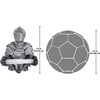 image:imageDesign Toscano A Kinght to Remember Gothic Bath Tissue HolderKinght