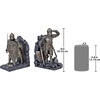 image:imageDesign Toscano Arthurian Knight BookendsGrey Stone8 Inch Set of TwoArthurian Knight