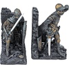 image:imageDesign Toscano Arthurian Knight BookendsGrey Stone8 Inch Set of TwoArthurian Knight
