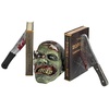 image:imageDesign Toscano Arthurian Knight BookendsGrey Stone8 Inch Set of TwoDead Read  Zombie