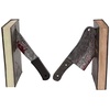 image:imageDesign Toscano Arthurian Knight BookendsGrey Stone8 Inch Set of TwoDead Read  Zombie