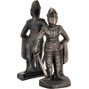 image:imageDesign Toscano Arthurian Knight BookendsGrey Stone8 Inch Set of TwoMedieval Knight