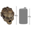 image:imageDesign Toscano CL6067 Steampunk Skull Containment Vessel Gothic Stash Box Statue Antique Brass