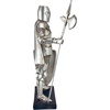 image:imageDesign Toscano QS29041 Medieval Nuremberg Castle Gothic Knight StatueSilver