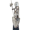 image:imageDesign Toscano QS29041 Medieval Nuremberg Castle Gothic Knight StatueSilver