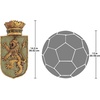 image:imageDesign Toscano Rampant Lion Crest Shield Medieval Decor Wall Sculpture Single 700 x 1450Single