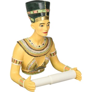 image:imageDesign Toscano A Kinght to Remember Gothic Bath Tissue HolderQueen Nefertiti