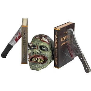 image:imageDesign Toscano Arthurian Knight BookendsGrey Stone8 Inch Set of TwoDead Read  Zombie