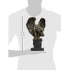 image:imageDesign Toscano Abbadon Gothic Gargoyle IndoorOutdoor Garden Statue on Celtic Base 12 Inches Tall Cast Stone Resin Two Tone Stone Finish