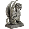image:imageDesign Toscano Black Lab Puppy on a Perch Hanging Dog SculptureArgos