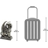 image:imageDesign Toscano Black Lab Puppy on a Perch Hanging Dog SculptureArgos