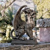 image:imageDesign Toscano Black Lab Puppy on a Perch Hanging Dog SculptureArgos