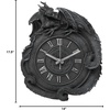 image:imageDesign Toscano CL2766 Penhurst Dragon ClockGreystone