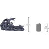 image:imageDesign Toscano CL3682 Dragons Wrath Gothic Candle Holder Statue 18 Inch Polyresin Grey Stone