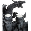 image:imageDesign Toscano CL3682 Dragons Wrath Gothic Candle Holder Statue 18 Inch Polyresin Grey Stone