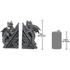 image:imageDesign Toscano Castle Dragon Gothic Decor Decorative Bookend Statues 8Single