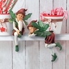 image:imageDesign Toscano Christmas Decorations  Elijah Santas Xmas Elf ShelfLaying Down