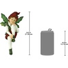 image:imageDesign Toscano Christmas Decorations  Elijah Santas Xmas Elf ShelfLeaf Wings