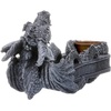image:imageDesign Toscano Dragon of Trelawny Manor Gothic Incense Burner and Candle