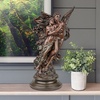 image:imageDesign Toscano Dragons of Corfu Castle Gothic Decor Statue Globe FigurineCupid and Psyche