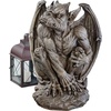 image:imageDesign Toscano JE11211701 Silas The Sentry Gargoyle IndoorOutdoor Gothic Decor Statue 16 Inches Wide 24 Inches Tall Handcast Polyresin Grey Stone Finish24 Inches