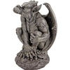 image:imageDesign Toscano JE11211701 Silas The Sentry Gargoyle IndoorOutdoor Gothic Decor Statue 16 Inches Wide 24 Inches Tall Handcast Polyresin Grey Stone Finish24 Inches