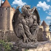 image:imageDesign Toscano JE11211701 Silas The Sentry Gargoyle IndoorOutdoor Gothic Decor Statue 16 Inches Wide 24 Inches Tall Handcast Polyresin Grey Stone Finish7 Inches