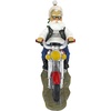 image:imageDesign Toscano Old School Father Christmas Santa Biker Statue