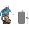 image:imageDesign Toscano QS91653 Dragon Assassin on Skull Gothic Decor Statue Figurine 7 Inch Full ColorAssassin on Skull