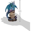 image:imageDesign Toscano QS91653 Dragon Assassin on Skull Gothic Decor Statue Figurine 7 Inch Full ColorAssassin on Skull