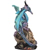 image:imageDesign Toscano QS91653 Dragon Assassin on Skull Gothic Decor Statue Figurine 7 Inch Full ColorAssassin on Skull