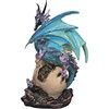 image:imageDesign Toscano QS91653 Dragon Assassin on Skull Gothic Decor Statue Figurine 7 Inch Full ColorAssassin on Skull