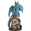 image:imageDesign Toscano QS91653 Dragon Assassin on Skull Gothic Decor Statue Figurine 7 Inch Full ColorAssassin on Skull