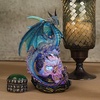 image:imageDesign Toscano QS91653 Dragon Assassin on Skull Gothic Decor Statue Figurine 7 Inch Full ColorAssassin on Skull