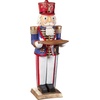 image:imageNutcracker Soldier Butler Holiday Pedestal Table