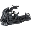 image:imageDesign Toscano CL3682 Dragons Wrath Gothic Candle Holder Statue 18 Inch Polyresin Grey Stone