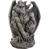 image:imageDesign Toscano JE11211701 Silas The Sentry Gargoyle IndoorOutdoor Gothic Decor Statue 16 Inches Wide 24 Inches Tall Handcast Polyresin Grey Stone Finish24 Inches