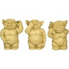 image:imageDesign Toscano The PiccaDilly Gargoyle Sculptures  Medium Set Includes Medium Bum Ear aSet of 3
