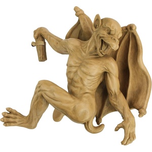 image:imageDesign Toscano Ashes the Gothic Gargoyle StatueGaston the Gothic Gargoyle Climber Hanging Statue  Large