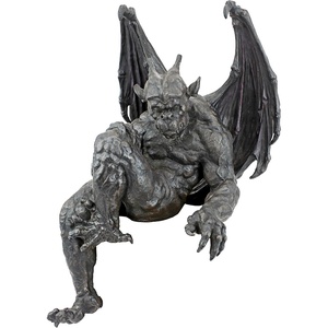 image:imageDesign Toscano Ashes the Gothic Gargoyle StatueOld Studley Castle Gargoyle Sitter Statue